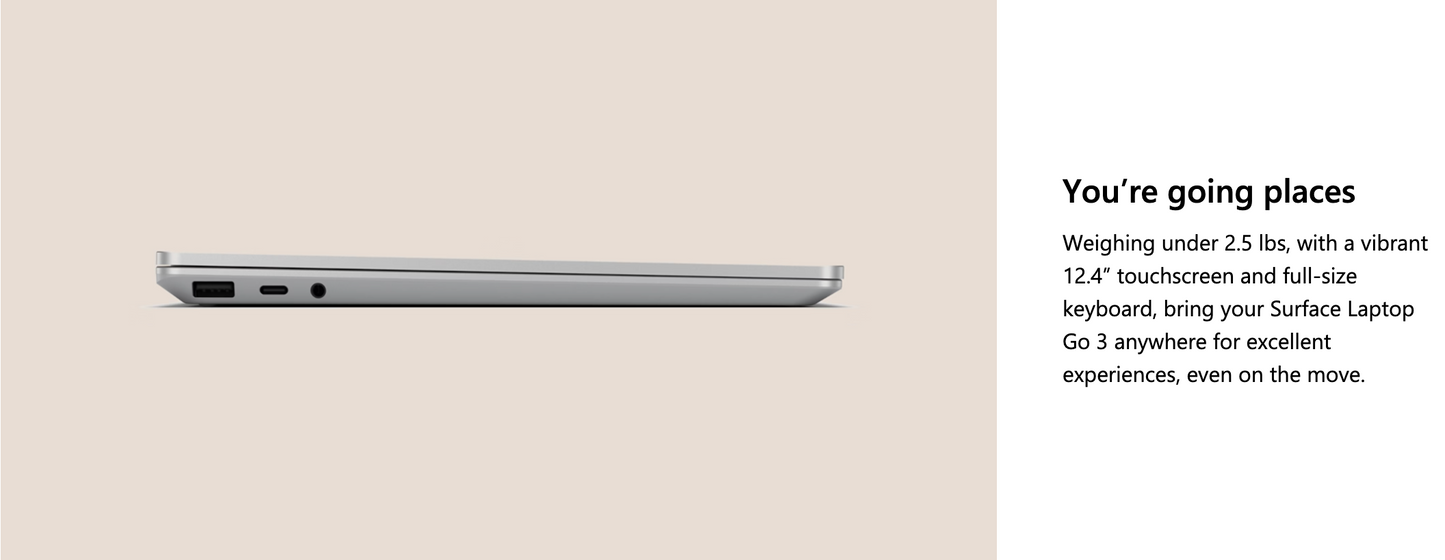 Microsoft Surface Laptop Go 3