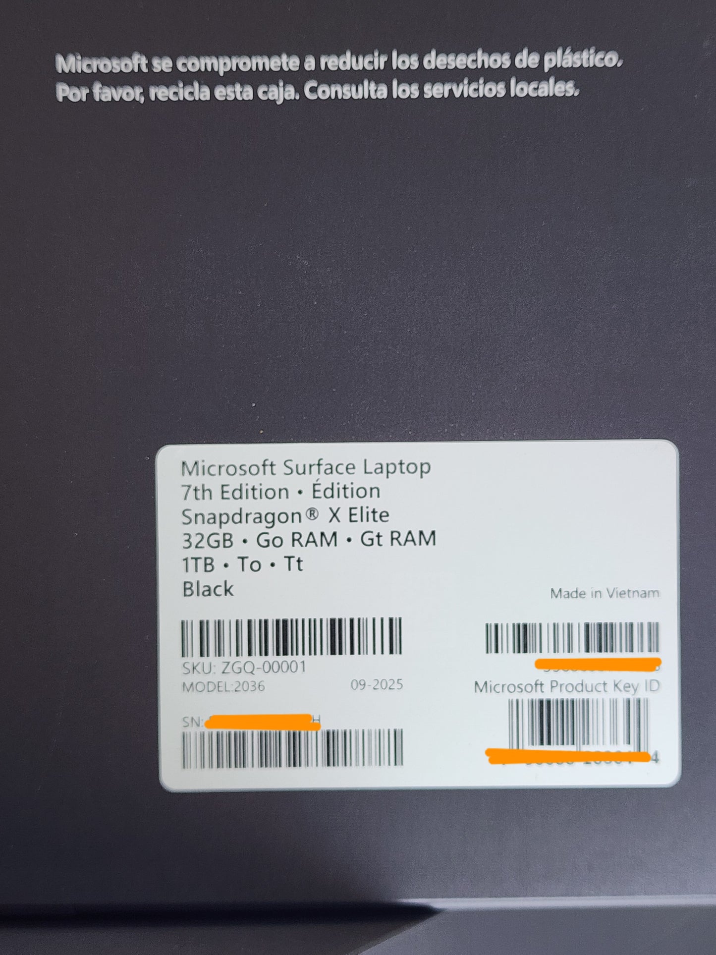 BRANDNEW UNIT | Microsoft Surface Laptop 13.8 (7th gen).